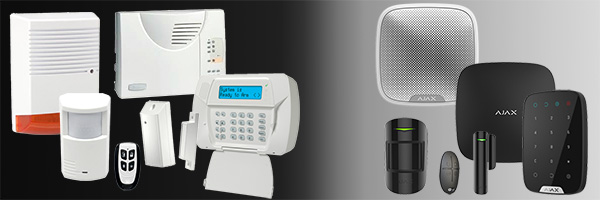 Système d'alarme d'ancienne génération      /      Système d'alarme Ajax 2020